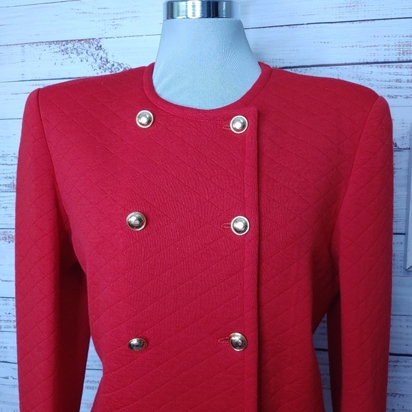 Vintage Ports Quilted Skirt Set Size M - Picture 3 of 16